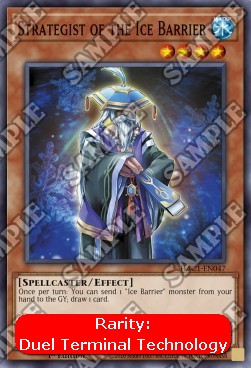 Strategist of the Ice Barrier (V.2 - Parallel Rare)