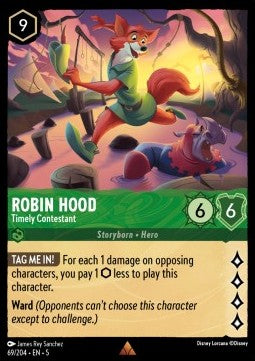 Robin Hood - Timely Contestant