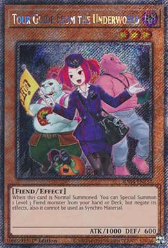 Tour Guide From the Underworld (V.1 - Platinum Secret Rare)