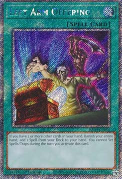 Left Arm Offering (V.4 - Platinum Secret Rare)