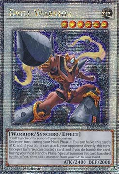 Drill Warrior (V.2 - Quarter Century Secret Rare)