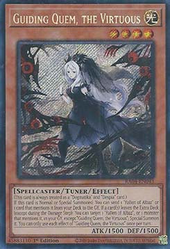 Guiding Quem, the Virtuous (V.3 - Secret Rare)