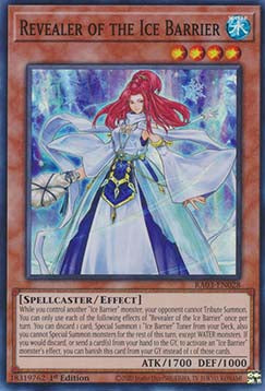 Revealer of the Ice Barrier (V.1 - Super Rare)