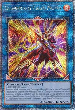 Salamangreat Raging Phoenix (V.5 - Quarter Century Secret Rare)