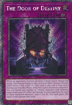 The Door of Destiny (V.1 - Platinum Secret Rare)