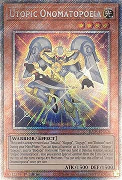 Utopic Onomatopoeia (V.4 - Platinum Secret Rare)