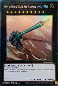 Superdreadnought Rail Cannon Gustav Max (V.6 - Collectors Rare)