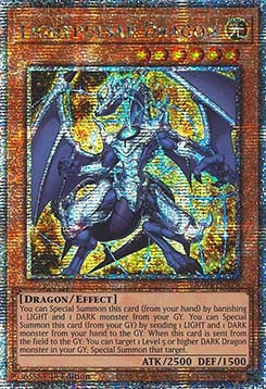 Lightpulsar Dragon (V.2 - Quarter Century Secret Rare)