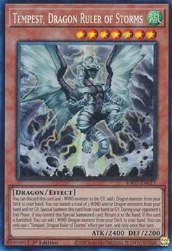 Tempest, Dragon Ruler of Storms (V.6 - Collectors Rare)