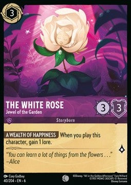 The White Rose - Jewel of the Garden