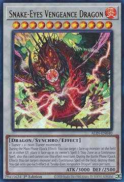 Snake-Eyes Vengeance Dragon (V.1 - Ultra Rare)