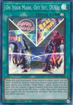 On Your Mark, Get Set, DUEL! (V.1 - Super Rare) / On Your Mark, Get Set, DUEL! (V.1 - Super Rare)