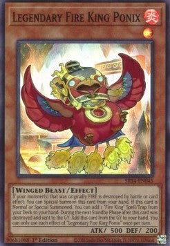 Legendary Fire King Ponix