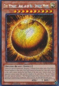The Winged Dragon of Ra - Sphere Mode (V.4 - Platinum Secret Rare)