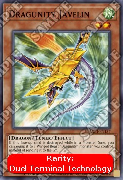 Dragunity Javelin (V.2 - Parallel Rare)