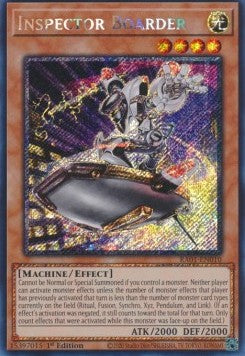 Inspector Boarder (V.4 - Platinum Secret Rare)