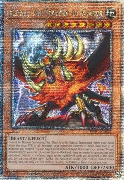 Alpha, the Master of Beasts (V.5 - Quarter Century Secret Rare)