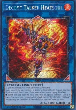 Decode Talker Heatsoul (V.4 - Platinum Secret Rare)