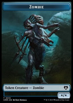 Zombie Token (U */*) // Clue Token