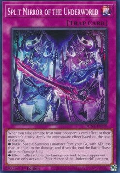 Split Mirror of the Underworld