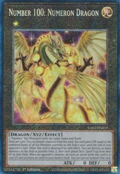 Number 100: Numeron Dragon (V.6 - Collectors Rare)