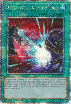 Dark Ruler No More (V.5 - Quarter Century Secret Rare)