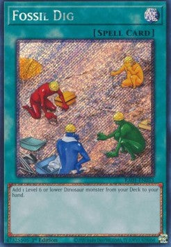 Fossil Dig (V.4 - Platinum Secret Rare)