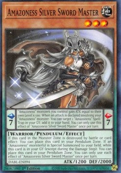 Amazoness Silver Sword Master
