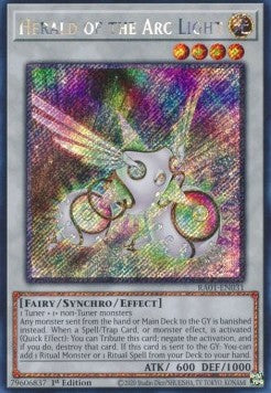 Herald of the Arc Light (V.4 - Platinum Secret Rare)