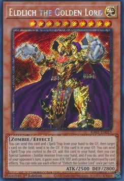 Eldlich the Golden Lord (V.4 - Platinum Secret Rare)