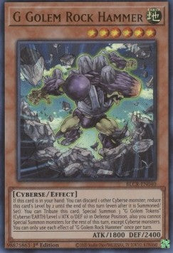 G Golem Rock Hammer