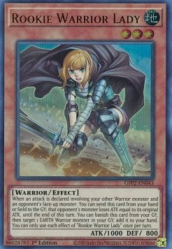 Rookie Warrior Lady