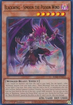 Blackwing - Simoon the Poison Wind (V.2 - Ultra Rare)