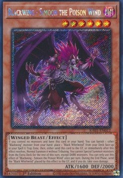 Blackwing - Simoon the Poison Wind (V.4 - Platinum Secret Rare)