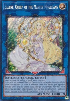 Selene, Queen of the Master Magicians (V.4 - Platinum Secret Rare)