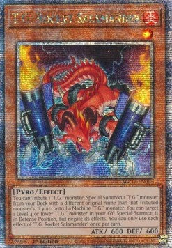 T.G. Rocket Salamander (V.2 - Quarter Century Secret Rare)