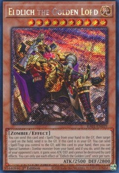 Eldlich the Golden Lord (V.11 - Platinum Secret Rare)