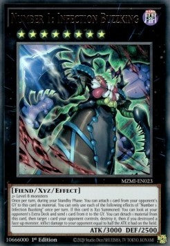 Number 1: Infection Buzzking (V.1 - Ultra Rare)