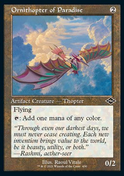 Ornithopter of Paradise (V.1)