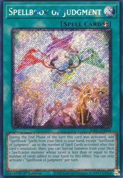 Spellbook of Judgment (V.4 - Platinum Secret Rare)