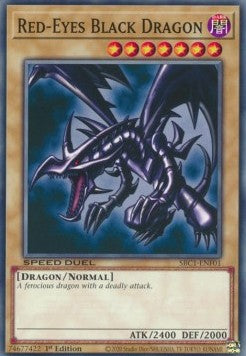 Red-Eyes Black Dragon (V.1 - Common)