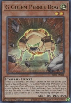 G Golem Pebble Dog