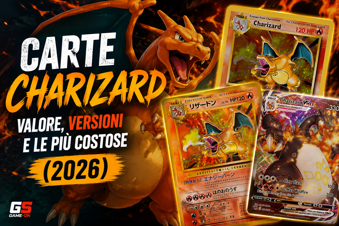 Carte Charizard: Valore, Versioni e le Più Costose (2026)