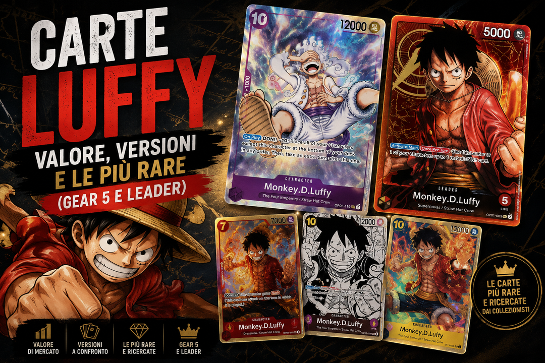 carte gradate luffy