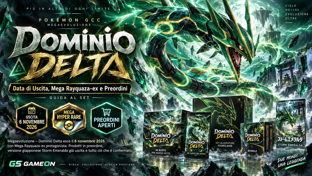 Dominio Delta: Data di Uscita, Mega Rayquaza-ex e Preordini (Guida al Set)