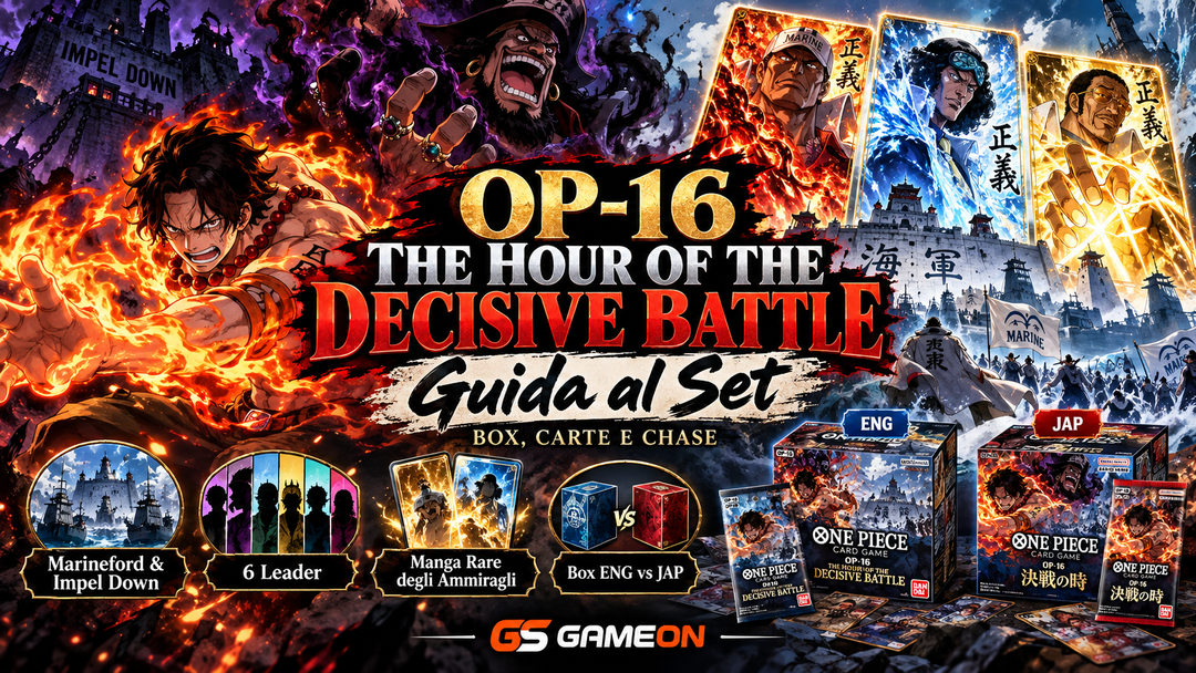 OP-16 The Hour of the Decisive Battle: Guida al Set (Box, Carte e Chase)
