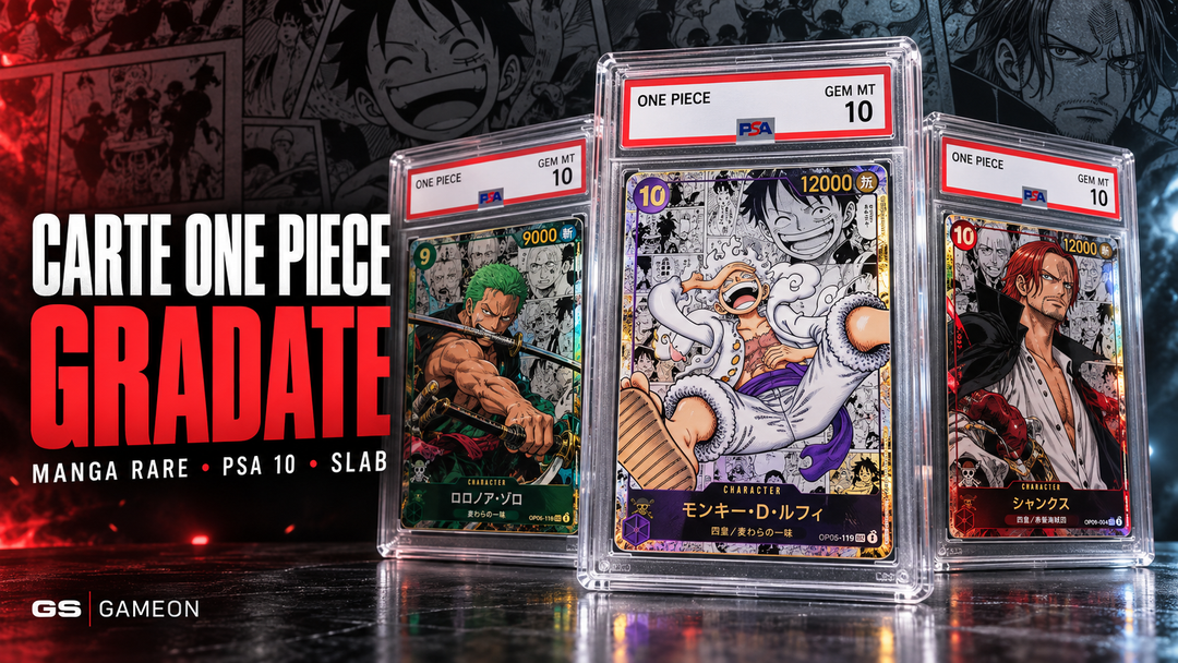 Carte One Piece Gradate: la Guida all'Acquisto (Manga Rare, PSA 10 e Slab da Collezione)