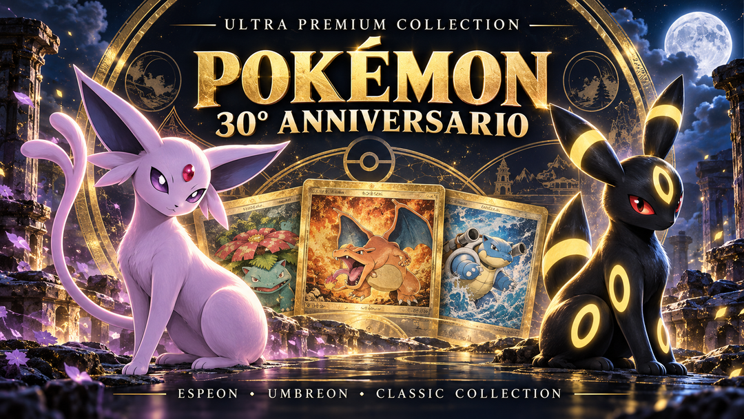 Ultra Premium Collection 30° Anniversario Pokémon: Espeon, Umbreon e la Classic Collection