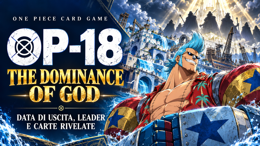 One Piece OP-18 "The Dominance of God": Data di Uscita, Leader e Carte Rivelate
