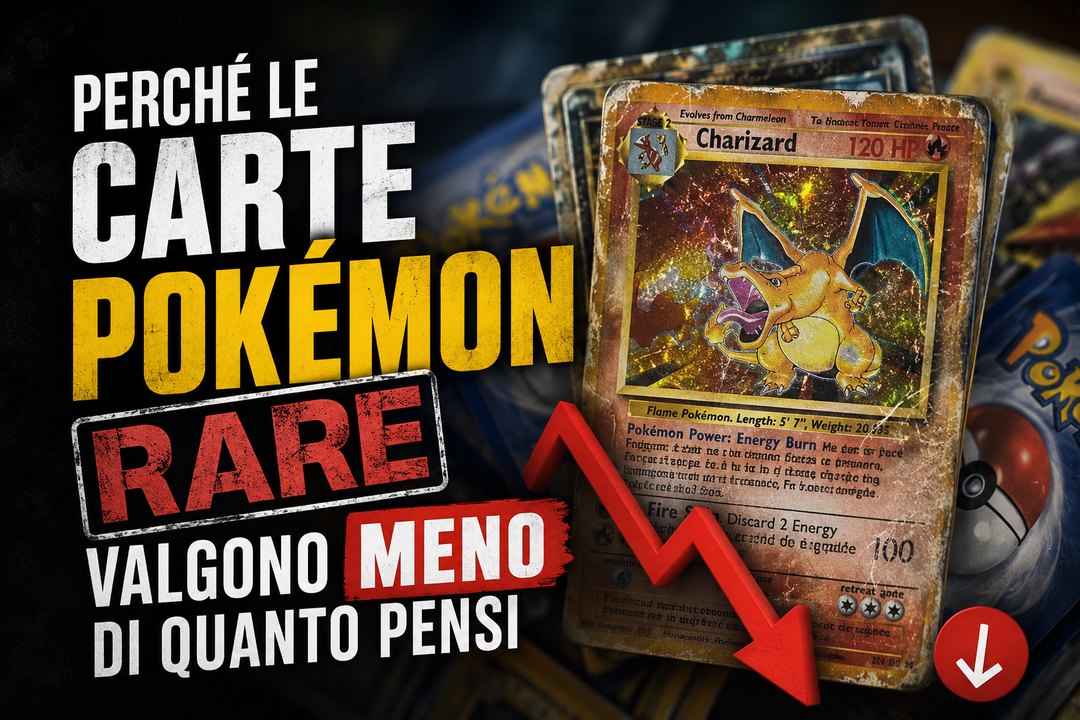 Perché le Carte Pokémon Rare Valgono Meno di Quanto Pensi